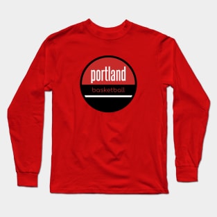 portland basketball Long Sleeve T-Shirt